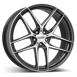 DOTZ LagunaSeca dark 10x21, 5x112, ET 40, 70,1