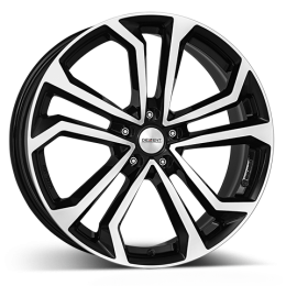 DEZENT TA dark 7.5x17, 5x112, ET 52, 66,6