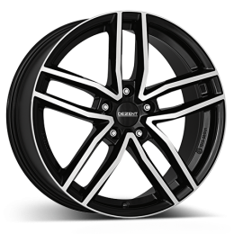 DEZENT TR dark 7.5x18, 5x114,3, ET 38, 71,6
