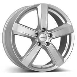 DEZENT TU silver 6.5x17, 5x100, ET 48, 57,1